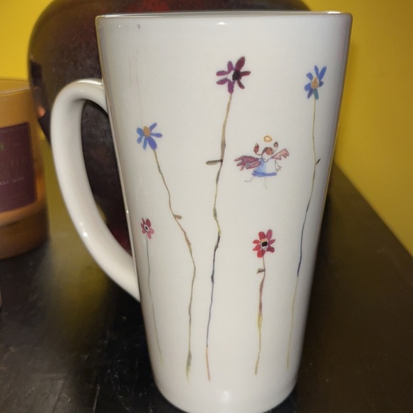 Natural Life Friends are Angels Following You Through Life Coffee Cup Mug 6" - Picture 5 of 8